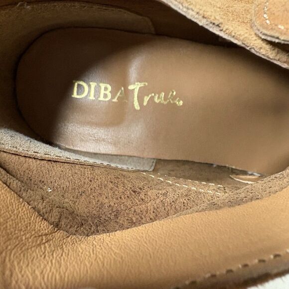 Diba True Caspian 69511 Womens Brown Suede Slip On Ankle & Booties Boots 10 - Picture 6 of 7